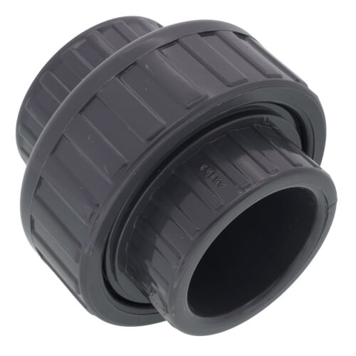 1-1/4" PVC Sch. 80 Union With EPDM O-Ring Seal (S x S)