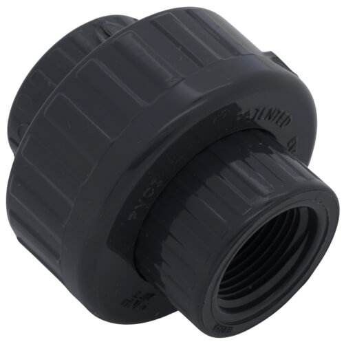 Main product image of 3/4" PVC Sch. 80 Union With EPDM O-Ring Seal (FPT x FPT)