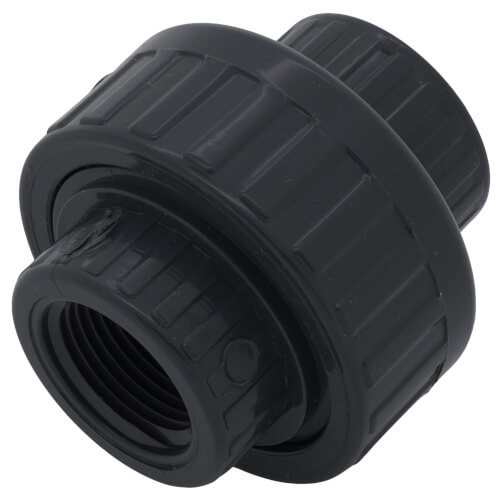 Main product image of 3/4" PVC Sch. 80 Union With EPDM O-Ring Seal (FPT x FPT)