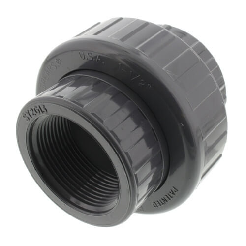 Main product image of 1-1/2" PVC Sch. 80 Union With EPDM O-Ring Seal (S x FPT)