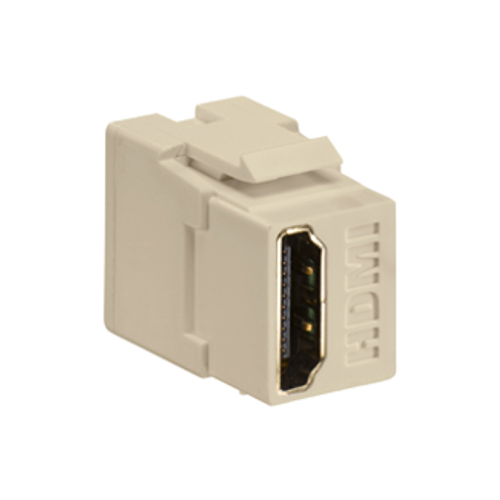 Main product image of HDMI Feedthrough Quickport, Connector (Ivory) Housing