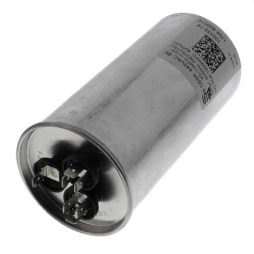 60/10 MFD Round Dual Capacitor (440v), 89M87