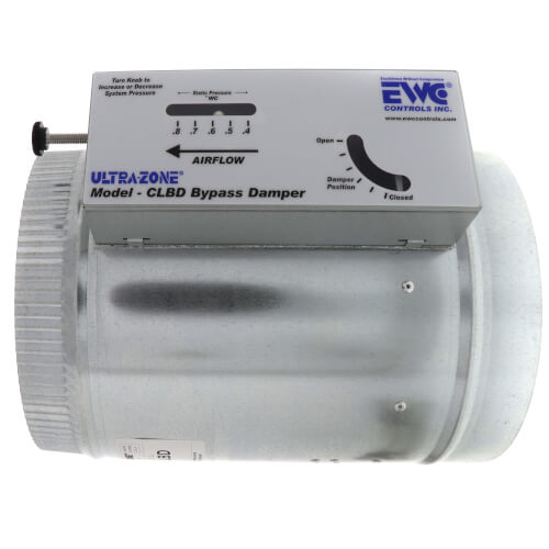 Main product image of 8" CLBD Pressure Regulating Bypass Damper