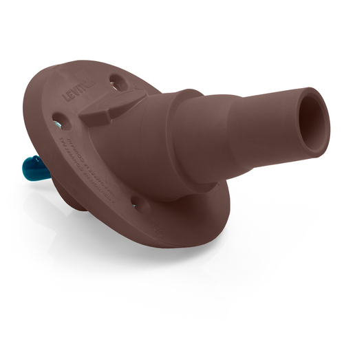 Main product image of 22 Series Panel Mount Receptacle, Female, 690A Max, 600V 30 Degree Angle, 1.00"L Threaded Stud Termination, 250-777 MCM Cable Range (Brown)
