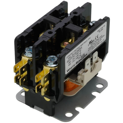 90-244 - White Rodgers 90-244 - 2 Pole Contactor, Type 122, 24 VAC Coil ...