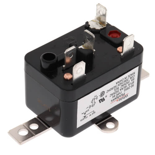 Main product image of Type 84 Fan Relay, 208/240 VAC Coil, SPDT. Coil Data: 7,000 Ohms DC Resistance, 12.5 mA (Nominal), 3 VA (Nominal), 4 VA (Inrush)