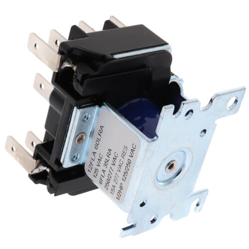Main product image of 2 Pole, Type 91, 115/120 VAC Coil, DPDT, 2 Sets Of Power Rated Contacts. 420 Ohms DC Resistance, 66 mA