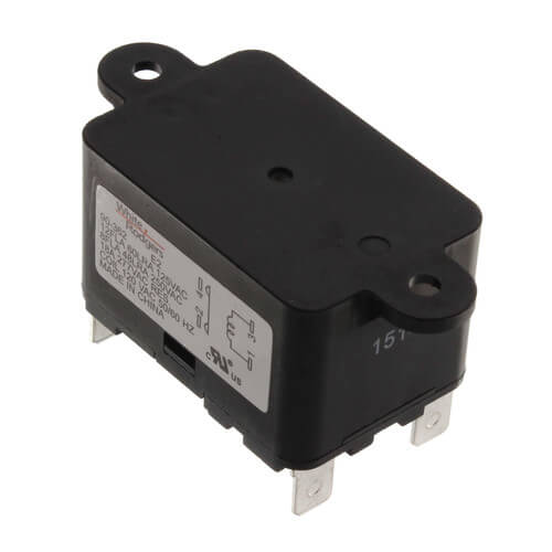 Main product image of Fan Relay, Type 184, 120 VAC Coil, 50/60 Hz, SPNO. Coil Data: 2000 Ohms DC Resistance, 25 mA (Nominal)