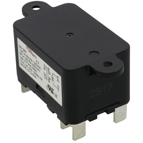 Main product image of Fan Relay, Type 184, 24 VAC Coil, 50/60 Hz, SPNO/SPNC. Coil Data: 77 Ohms DC Resistance, 125 mA