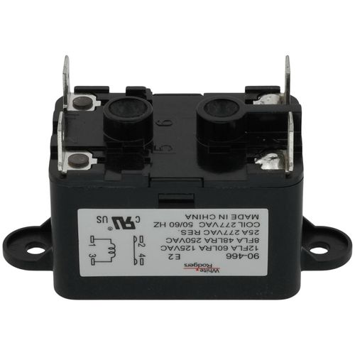 Main product image of Heavy Duty Enclosed Fan Relay, 277 VAC Coil, 50/60 Hz, SPNO. Coil Data: 10300 Ohms DC Resistance, 10.8 mA (Nominal)