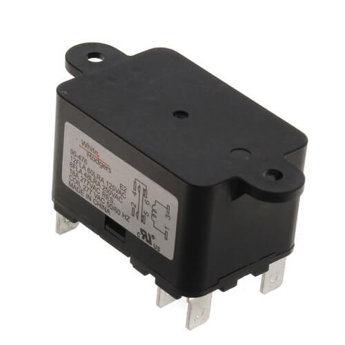 Main product image of Heavy Duty Enclosed Fan Relay, 277 VAC Coil, 50/60 Hz, SPDT. Coil Data: 10300 Ohms DC Resistance, 10.8 mA (Nominal)