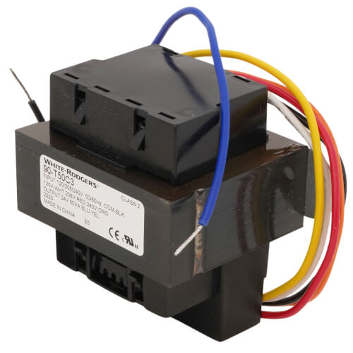 Main product image of Transformer, 50VA, 50/60 Hz 120/208/240V Primary, 24V Secondary, Foot Mount