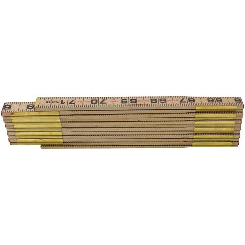 Main product image of 6' Wood Folding Rule, Inside Reading