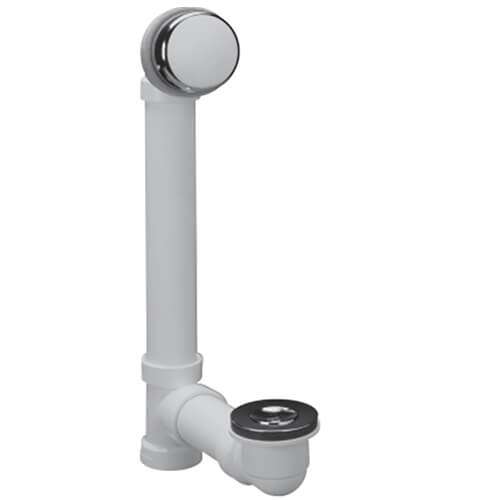 Main product image of Innovator 900 16 in. Schedule 40 ABS Bath Waste with Foot Actuated Bathtub Stopper (Chrome Plated)
