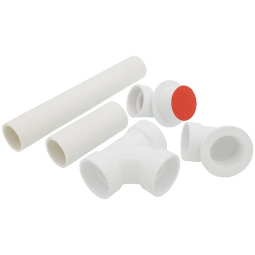 Main product image of Innovator 900 16 in. Schedule 40 PVC Bath Waste with Foot Actuated Bathtub Stopper (Chrome Plated)