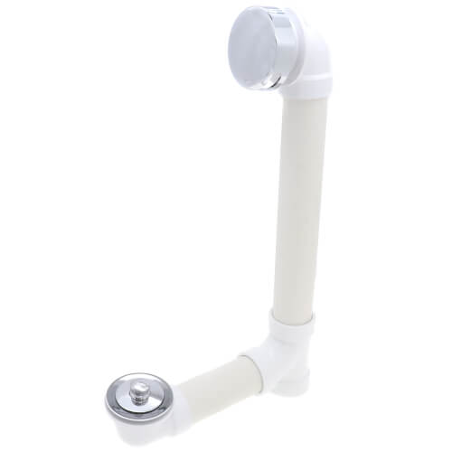 Main product image of Innovator 900 16 in. Schedule 40 PVC Bath Waste with Push Pull Bathtub Stopper (Chrome Plated)