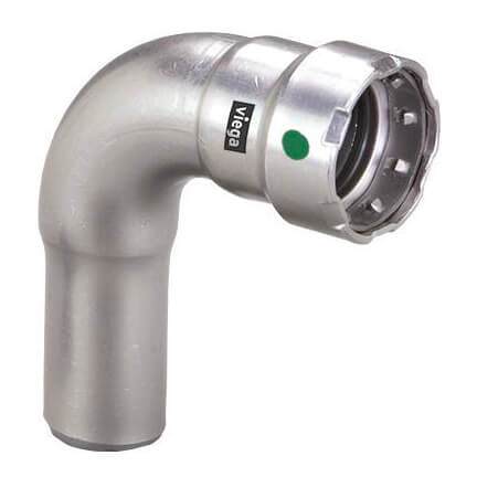 Main product image of 1" MegaPress 316 Stainless Steel 90-Degree Street Elbow