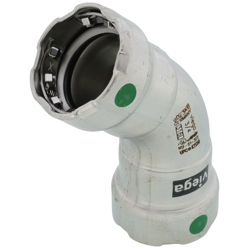 Main product image of 3/4" MegaPress 316 Stainless Steel 45-Degree Elbow