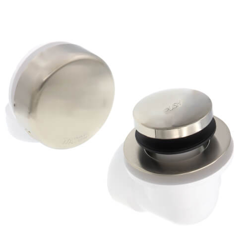 Main product image of Innovator 901 Schedule 40 PVC Bath Waste Half Kit with Foot Actuated Bathtub Stopper (Brushed Nickel)