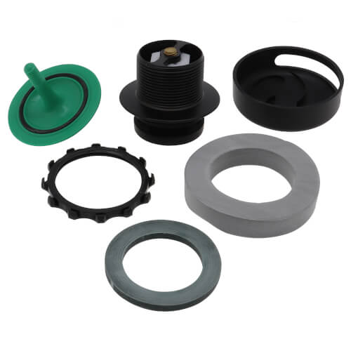 Main product image of Innovator 901 Schedule 40 PVC Bath Waste Half Kit with Foot Actuated Bathtub Stopper (Wrought Iron)