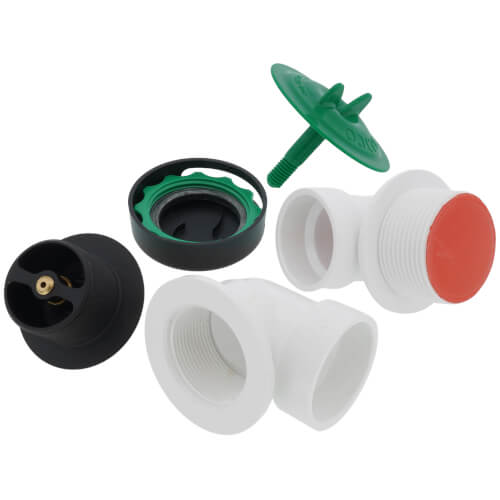 Main product image of Innovator Lift & Turn Bath Waste Half Kit, Schedule 40 PVC (Matte Black)