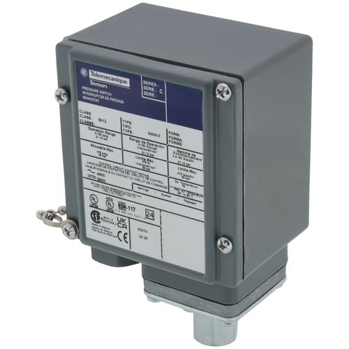 Main product image of Electromechanical Pressure Switch, SPDT, 10 Amp, 475 Max PSI