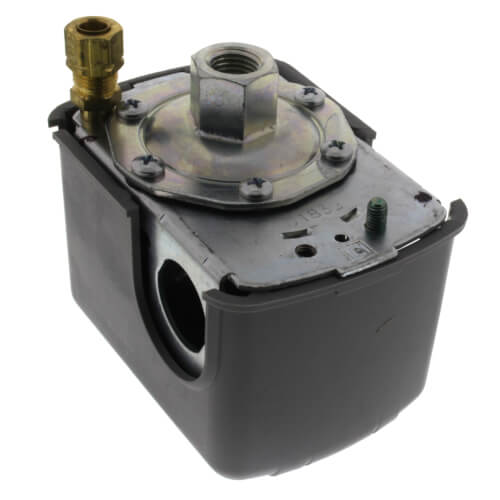 Air Compressor Pressure Switch, DPST, 70-150 PSI, Off at 125 PSI