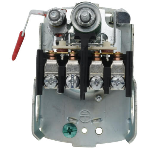 Main product image of Air Compressor Pressure Switch w/ 2 Way Release Valve, Black Cover, 1/4" NSPF, 40-100 PSI Off at 100 PSI