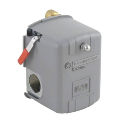 Main product image of Air Compressor Pressure Switch, 80/100 PSI, DPST