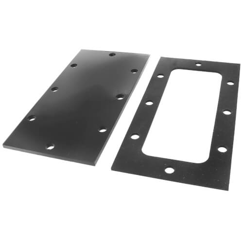 Main product image of X1084 Tankless Cover Plate w/ Gasket & Hardware for EC/ECT Boilers, 90140