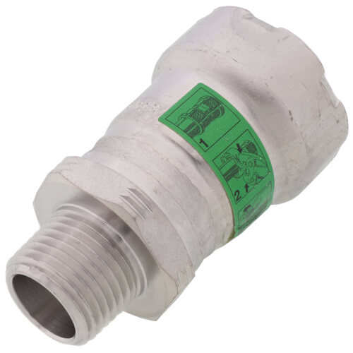 Main product image of 3/4" x 1/2" MegaPress 316 Stainless Steel Male Adapter (Press x Male)