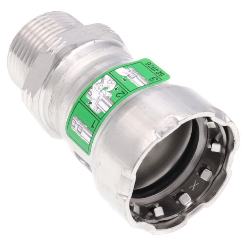 Main product image of 3/4" MegaPress 316 Stainless Steel Male Adapter (Press x Male)