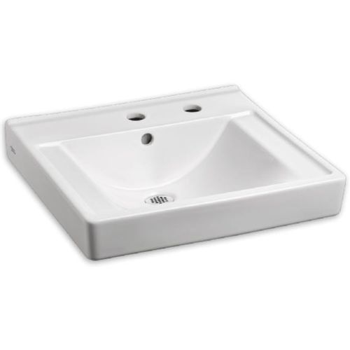 Main product image of Decorum Wall-Hung Lavatory w/ Everclean Centre Hole w/ Right Hand Soap Dispenser (White)