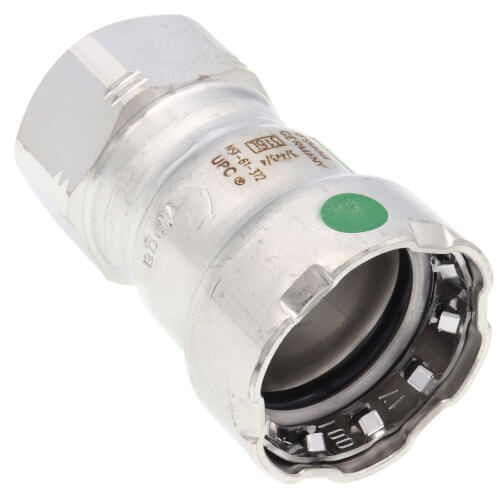 Main product image of 3/4" MegaPress 316 Stainless Steel Female Adapter (Press x Female)