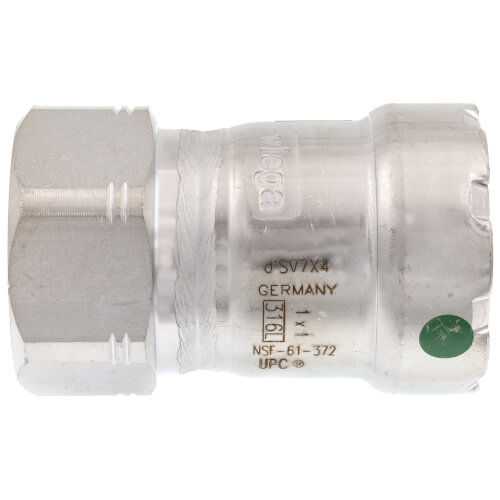 Main product image of 1" MegaPress 316 Stainless Steel Female Adapter (Press x Female)