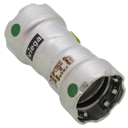 Main product image of 3/4" MegaPress 316 Stainless Steel Coupling with Stop