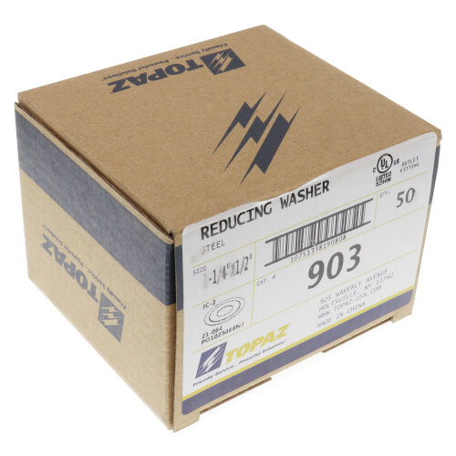 Main product image of 1-1/4" x 1/2" Reducing Washer (Pack of 50)