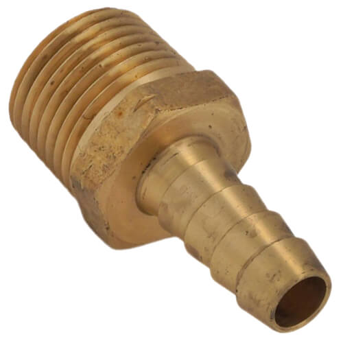 Main product image of 5/16" Hose Barb x 3/8" MIP Brass Pipe Adapter