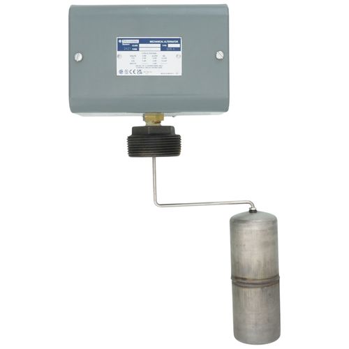 Main product image of Alternator Liquid Level Switch w/ Viton Packing, Rod & Float, Close on Rise, NEMA 1, Left Float Position (600V)