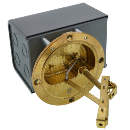 Main product image of Alternator Liquid Level Switch, 2.63" Hinge Post, 5-1/8" Tank Connection, Close on Rise (600V)
