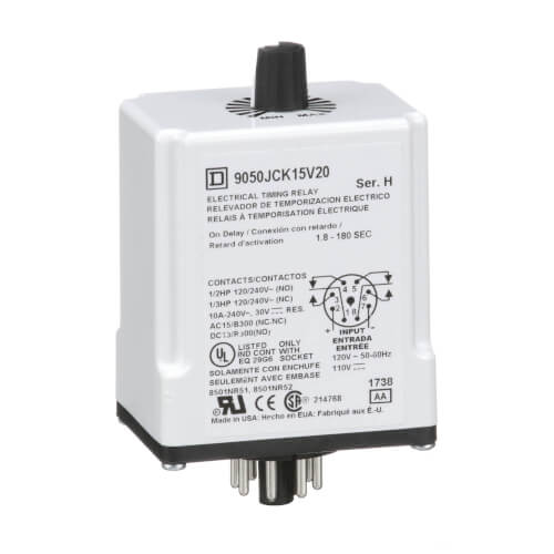 9050JCK27PTV20 Square D 9050JCK27PTV20 Power Trigger Relay (120V)