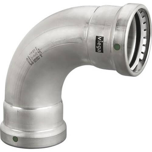 Main product image of 4" MegaPress XL 316  Stainless Steel 90-Degree Elbow