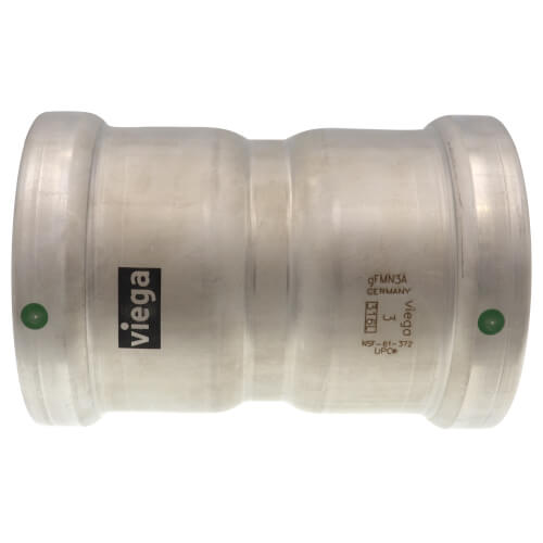 Main product image of 3" MegaPress XL 316 Stainless Steel Coupling with Stop