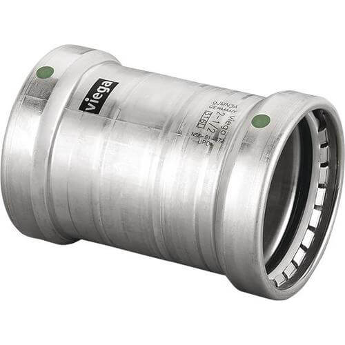 90670 Viega 90670 4" MegaPress XL 316 Stainless Steel Coupling