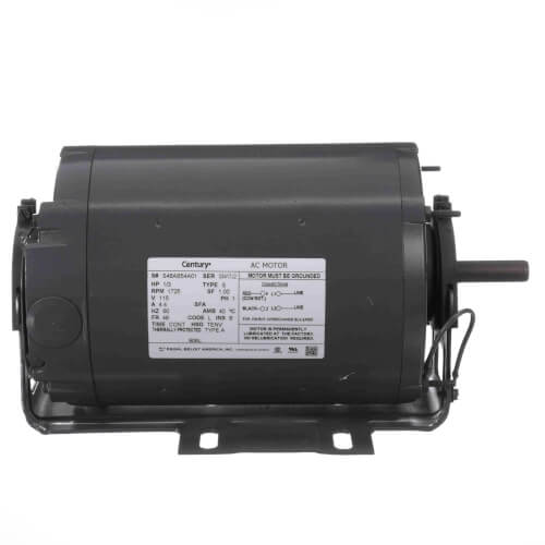 Main product image of 1/3 HP Fan and Blower HVAC/R Motor, 1 PH, 1800 RPM, 115v, 48 Frame, TENV