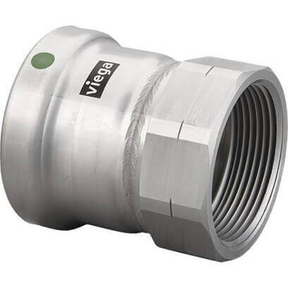 Main product image of 3" MegaPress XL 316 Stainless Steel Female Adapter (Press x Female)