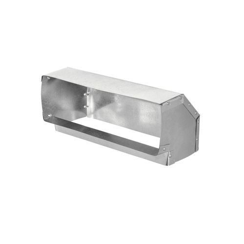 Main product image of 3.25" x 10" Rectangular Galvanized Duct Elbow, 90E3.25X10