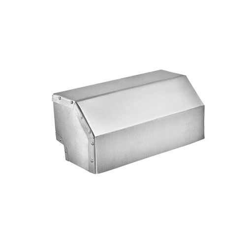 Main product image of 3.25" x 10" Rectangular Galvanized Duct Elbow, 90E3.25X10