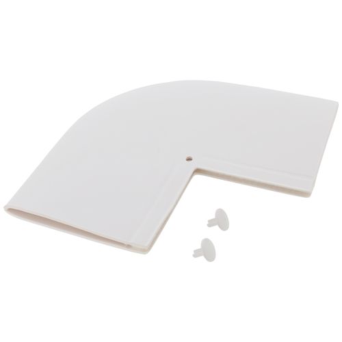 90XW Airex 90XW EFLEX GUARD 90° White Line Set Insulation Elbow