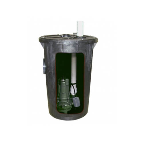 9100030 Zoeller 9100030 Unassembled Duplex Sewage Package w/ M264